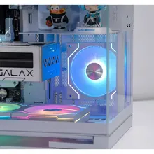 Quạt tản nhiệt PC Leopard StarTrail | Fan lẻ 120mm, ARGB, Gió ngược, Trắng