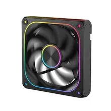Quạt tản nhiệt PC Xigmatek Infinity Pro 8 | 120mm, ARGB, Gió thuận, Đen (EN49538)