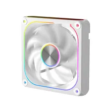 Quạt tản nhiệt PC Xigmatek Infinity Pro 8 Arctic | 120mm, ARGB, Gió thuận, Trắng (EN49545)
