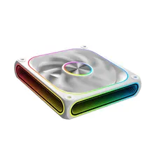 Quạt tản nhiệt PC Xigmatek Infinity Pro 8 Arctic | 120mm, ARGB, Gió thuận, Trắng (EN49545)