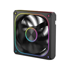 Quạt tản nhiệt PC Xigmatek Infinity Pro 8 Reverse | 120mm, ARGB, Gió ngược, Đen (EN49552)