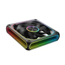 Quạt tản nhiệt PC Xigmatek Infinity Pro 8 Reverse | 120mm, ARGB, Gió ngược, Đen (EN49552)