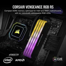 Ram 4 32G bus 3200 Corsair Vengeance RS Tản Nhiệt RGB. Cũ