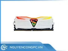 Ram GEIL Super Luce White RGB 8GB | 8GB x 1, DDR4, 3200MHz (GLWS48GB3200C16BSC)