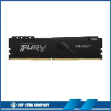 Ram Kingston Fury Beast 32GB | 32GBx1, DDR4, 3200MHz (KF432C16BB/32)