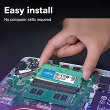 RAM Laptop Crucial 16GB DDR4 3200MHz SODIMM | (1x16GB), CL22, 1.2V (CT16G4SFRA32A)
