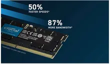 RAM Laptop Crucial Crucial 32GB DDR5 | (1x32GB), 5600MHz CT32G56C46S5