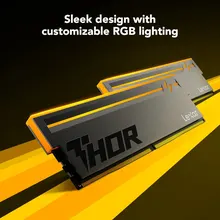RAM Lexar Thor RGB Gen II Black 32GB (2x16GB) DDR5 6000MHz (LD5U16G60C38SV-RGD)