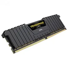 RAM PC Corsair Vengeance LPX 16GB DDR4 Black | (1x16GB), 3200MHz, Intel/AMD CMK16GX4M1E3200C16