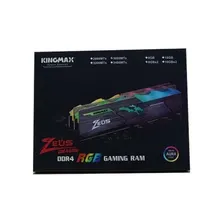 RAM PC Kingmax Zeus Dragon 8GB RGB DDR4 | (1x8GB), 3600MHz, Intel/AMD KM-LD4A-3600-08GSRT18