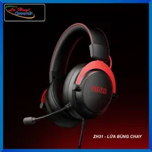 Tai Nghe Có Dây Gaming Zidli ZH31 Black (7.1 / USB /  ENC / FPS) - Box