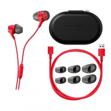 Tai nghe Gaming HP Hyperx Cloud Earbuds III S (BN7S2AA) | Có dây, Surround Sound, MEMS Mic, Đỏ