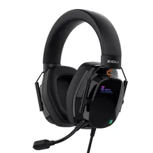Tai nghe Gaming Zidli ZGH03 Black | 7.1, Driver 50mm, RGB, USB, No Box, Có Dây