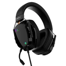 Tai nghe Gaming Zidli ZGH03 Black | 7.1, Driver 50mm, RGB, USB, No Box, Có Dây