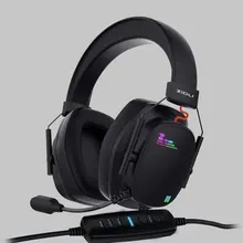 Tai nghe Gaming Zidli ZGH03 Black | 7.1, Driver 50mm, RGB, USB, No Box, Có Dây