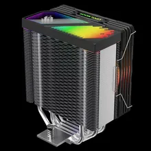 Tản nhiệt khí CPU CoolMoon GT400 ARGB - Black | Hiển thị nhiệt độ, hỗ trợ socket 2011