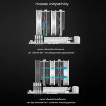 Tản nhiệt khí CPU ID-Cooling SE-55 ARGB - Đen (Nhập khẩu)