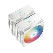 Tản nhiệt khí Deepcool AG620 Digital WH ARGB - Trắng, nhập khẩu | Hai tháp, hiển thị nhiệt độ