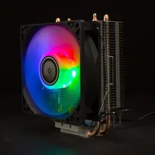 Tản Nhiệt Khí Leopard A220 Fan 92mm Led Rgb Fixed (1200 / 1700) - Đen