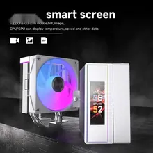 Tản nhiệt khí Leopard K400 LCD (Support 2011) | Màn hình LCD, LGA 2011/1700/1200, Trắng