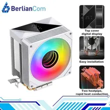 Tản nhiệt khí Leopard KF200 DGT - White | 92mm, RGB (1200, 1700, AM4, AM5)