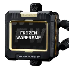 Tản nhiệt nước AIO Thermalright Frozen Warframe 360 black ARGB - Có Màn Led
