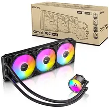Tản nhiệt nước Antec OMNI 360 ARGB (UPC 0761345400947) | Radiator 360mm, PWM ARGB, Đen