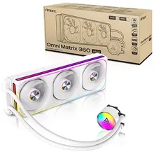 Tản nhiệt nước Antec OMNI Matrix 360 ARGB (UPC 0761345400992) | Radiator 360mm, PWM Fan, Addressable RGB, Trắng
