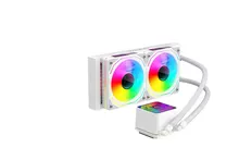 Tản nhiệt nước Coolmoon Glacier 240 ARGB - Trắng