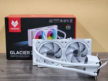 Tản nhiệt nước Coolmoon Glacier 240 ARGB - Trắng