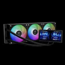 Tản nhiệt nước Gamdias CHIONE P5-360 PRO | 360mm, 3 Fan 120mm, PWM, Đen