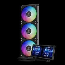Tản nhiệt nước Gamdias CHIONE P5-360 PRO | 360mm, 3 Fan 120mm, PWM, Đen