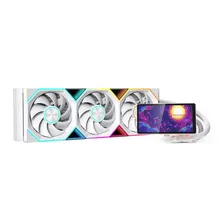 Tản nhiệt nước Leopard Pro Flow 360 ARGB LCD | Trắng