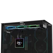 Tản Nhiệt Nước LianLi HydroShift II LCD-S 360TL Wireless Fan | Fan Viền ARGB, Đen (UNIFANLLGHS2LCDS36TB)