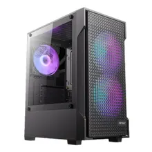 Thùng máy Antec VX100M RGB | Micro-ATX/ITX, Kính cường lực, Kèm 3 Fan RGB-Fixed