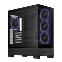 Thùng máy ASUS A31 PLUS TG F-ATX (Kèm Sẵn 4F) (Aio 360 Top) | Mid Tower, ATX, BTF, Đen