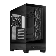 Thùng máy ASUS A31 PLUS TG F-ATX (Kèm Sẵn 4F) (Aio 360 Top) | Mid Tower, ATX, BTF, Đen