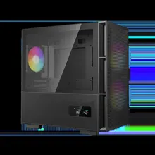 Thùng máy Deepcool CH360 Digital - Đen | Kèm sẵn 3 fan ARGB