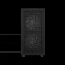 Thùng máy Deepcool CH360 Digital - Đen | Kèm sẵn 3 fan ARGB