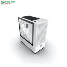 Thùng máy Jetek Game – X1 Tặng 3 Fan RGB (Trắng)