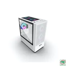 Thùng máy Jetek Game – X1 Tặng 3 Fan RGB (Trắng)