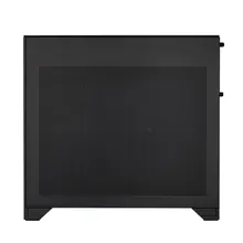 Thùng máy Lian Li O11 Vision M Digital (LCD 9.2 inch) (Không Kèm Fan) (CASELLO11VMDX) | M-ATX/ITX, LCD 9.2 inch, VGA 410mm, Đen