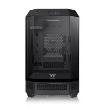 Thùng máy Thermaltake The Tower 300 Micro Tower Chassis | Đen, sẵn 2 fan ARGB 14cm (CA-1Y4-00S1WN-00)
