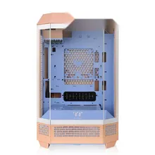 Thùng máy Thermaltake Tower 300 Peach Fuzz M-ATX | Sẵn 2 fan 14cm