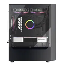 Thùng máy Vitra Cruise AX3 - Đen | Micro ATX, kèm sẵn 4 fan RGB