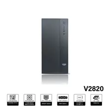 Thùng máy VSP V2820 | Micro ATX/Mini ITX, Mid Tower, Đen
