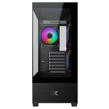 Thùng máy Xigmatek Alphard ATX - Đen | Kèm sẵn 3 fan (EN 43796)