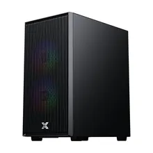 Thùng máy XIGMATEK Amun M 3F - EN90533 | Micro-ATX/Mini-ITX, Kèm 3 Fan, Đen