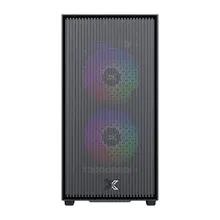 Thùng máy XIGMATEK Amun M 3F - EN90533 | Micro-ATX/Mini-ITX, Kèm 3 Fan, Đen