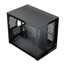 Thùng máy Xigmatek Dynamic ML M-ATX (Không Kèm Fan) (EN91134) | Micro-ATX, Mini-ITX, GPU 410mm, Đen